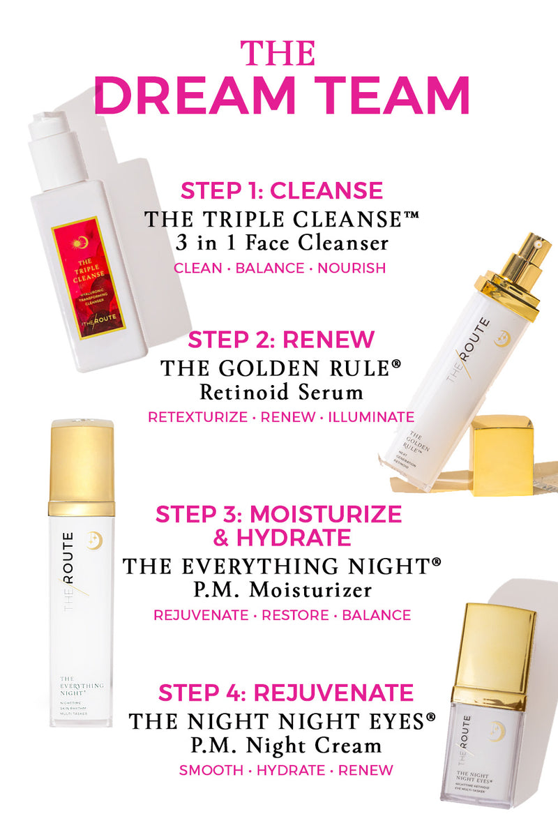 THE DREAM TEAM - NIGHTTIME SKINCARE BUNDLE